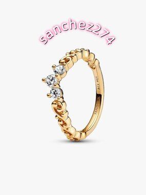 Pandora Regal Swirl Tiara Ring